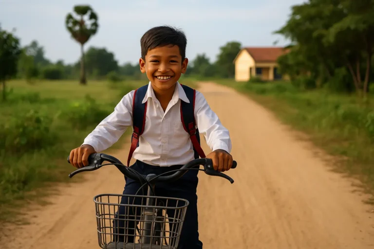 Empower Learning with Educational Sponsorship Cambodia Monthly