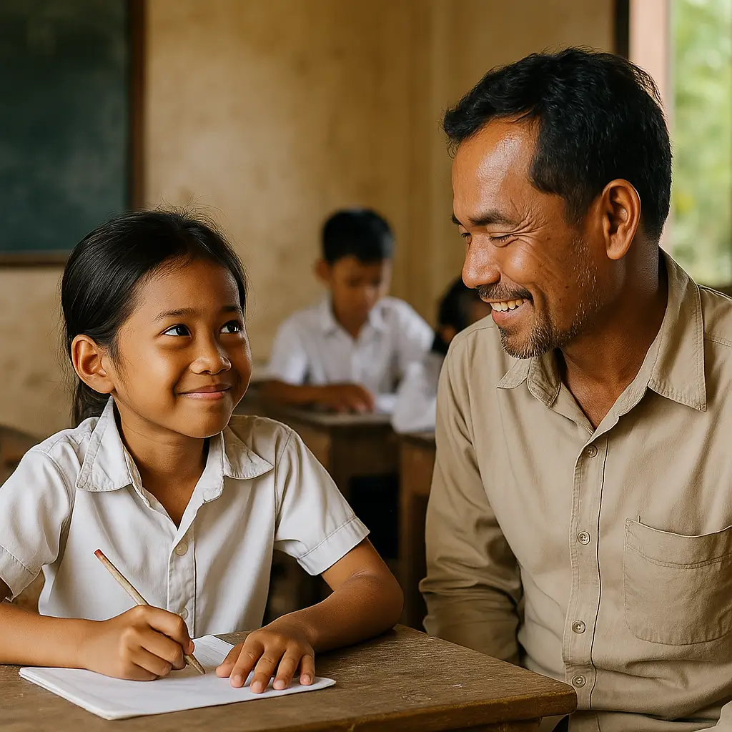 Partial sponsorship through Sponsor a Child in Cambodia monthly helps cover essential costs for vulnerable children in rural Cambodia