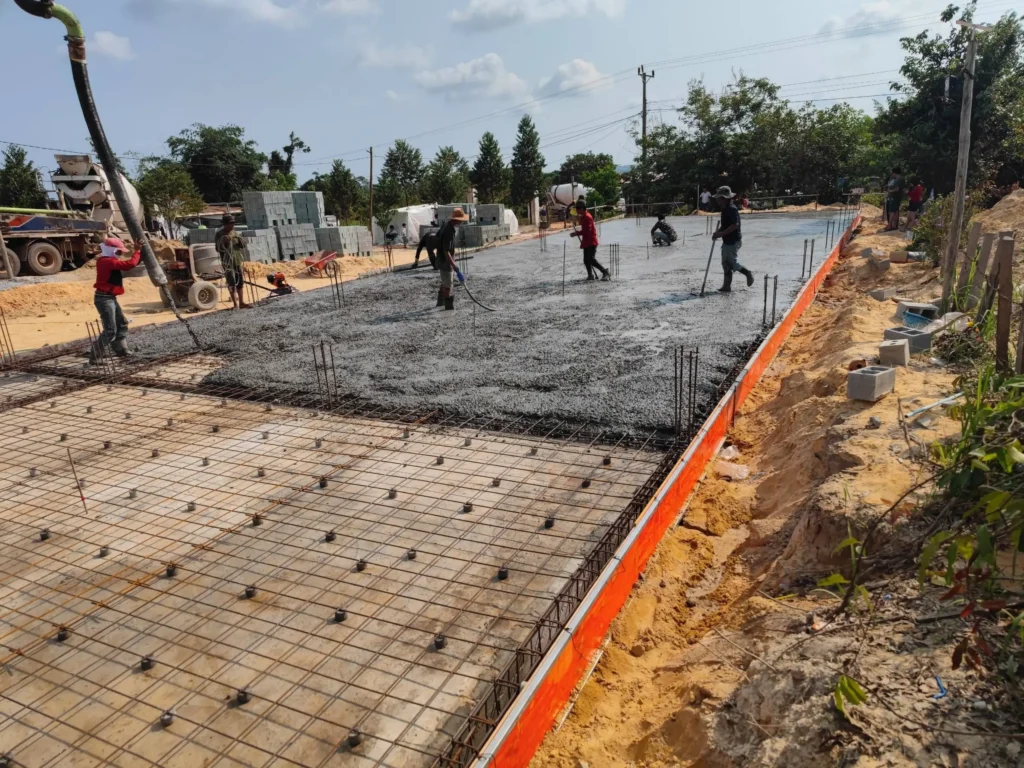 Build the School Cambodia groundbreaking ceremony at Prekyang Primary School